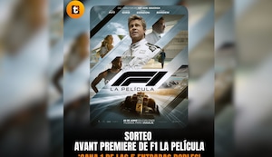 Trome sortea entradas dobles para el Avant Premiere de F1: La Película