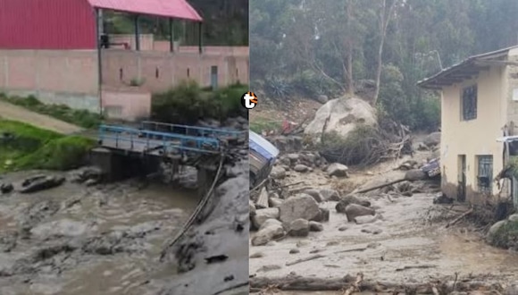 TROME | desborde del río Casca deja dos niños fallecidos y 5 desaparecidos. Video: Panamericana