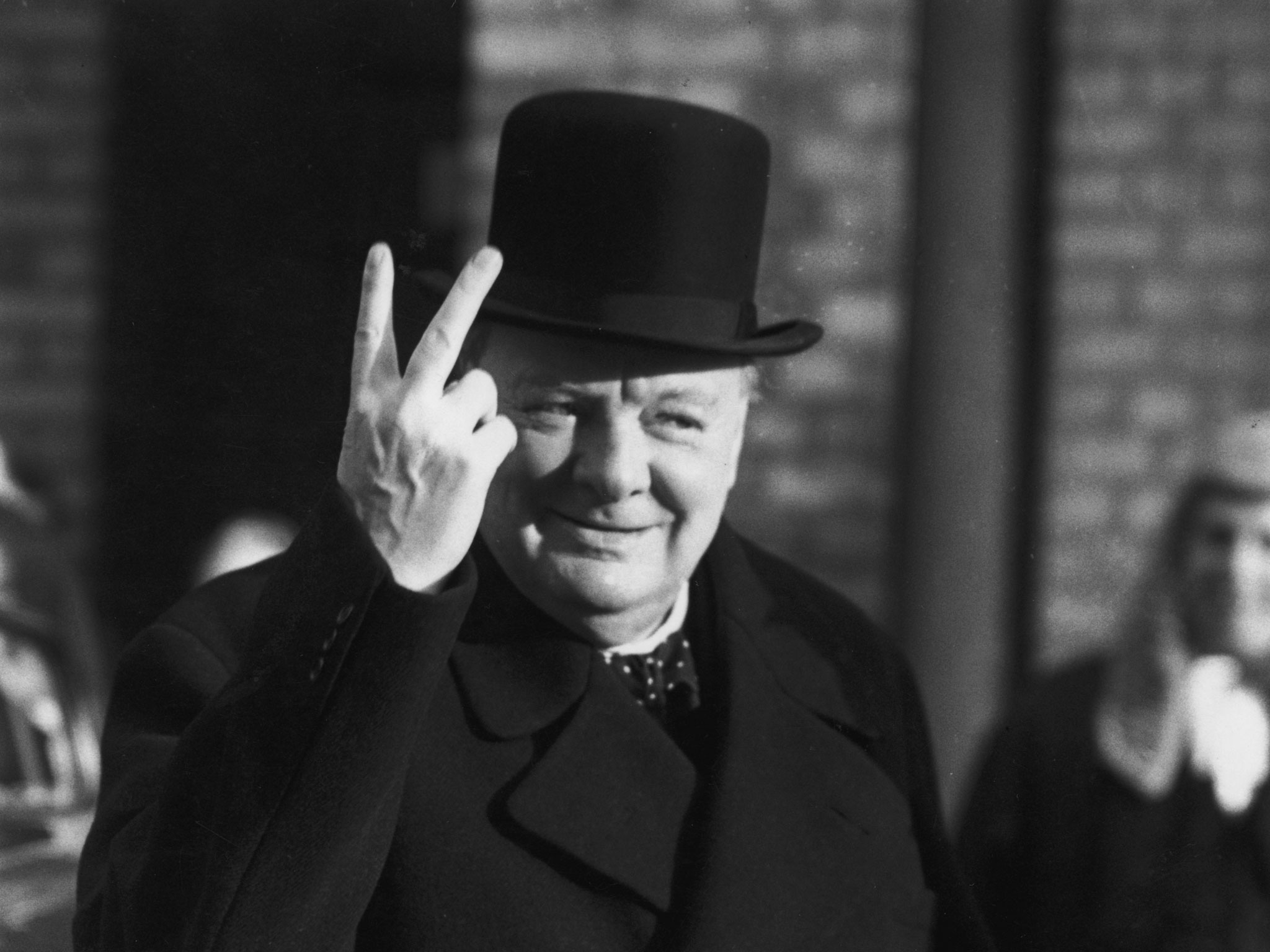 Winston Churchill.