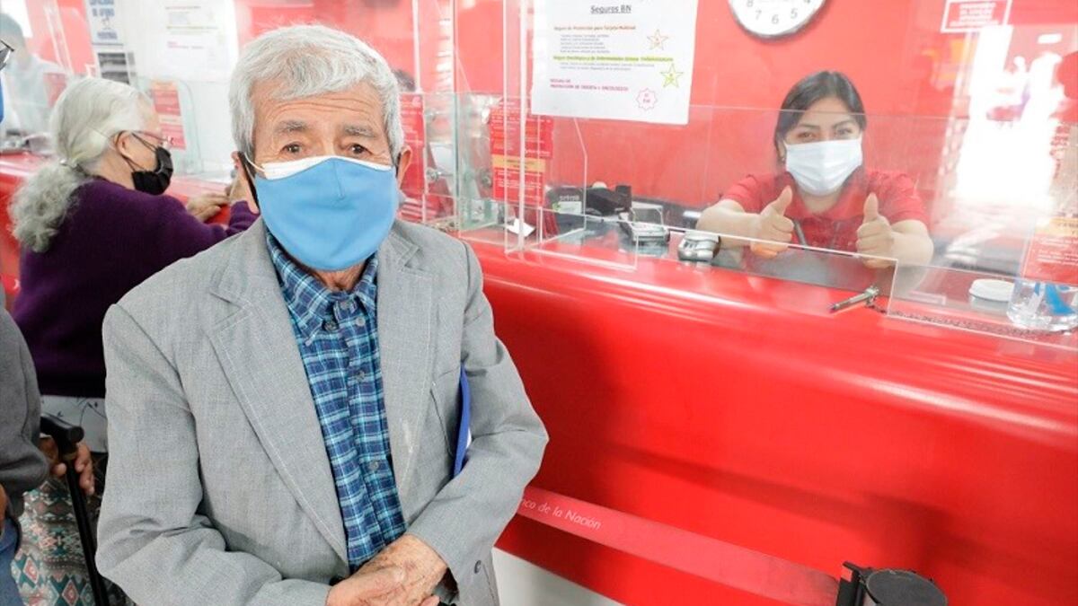 El cobro en ventanilla del Bono Alimentario 2022 es una de las modalidades de pago (Foto: Andina)