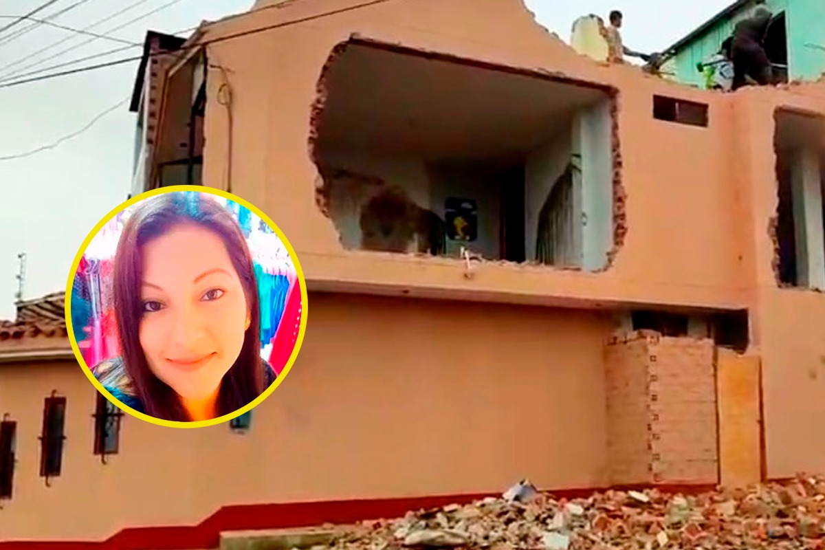Mujer decide demoler su casa construida en su exsuegro.