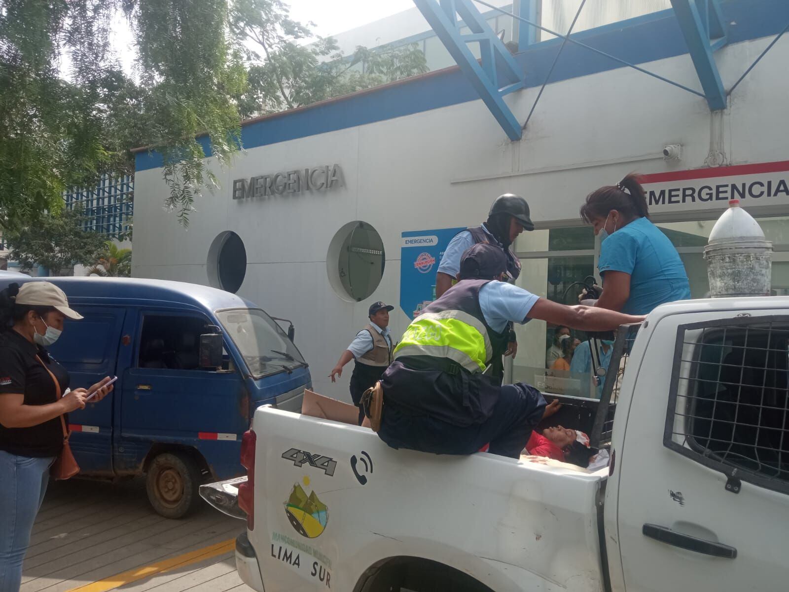 Heridos fueron trasladados a diferentes centros de salud.