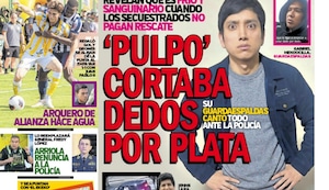 ‘PULPO’ CORTABA DEDOS POR PLATA