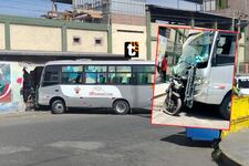 Tragedia en Arequipa: Motociclista pierde la vida luego de ser atropellado por bus de transporte público
