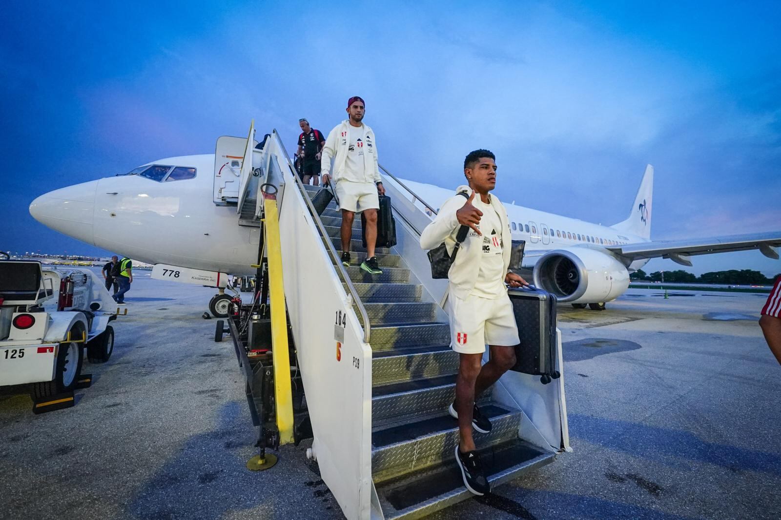 Carlos Zambrano se encontrará con el resto del grupo en Uruguay (Foto: GEC)