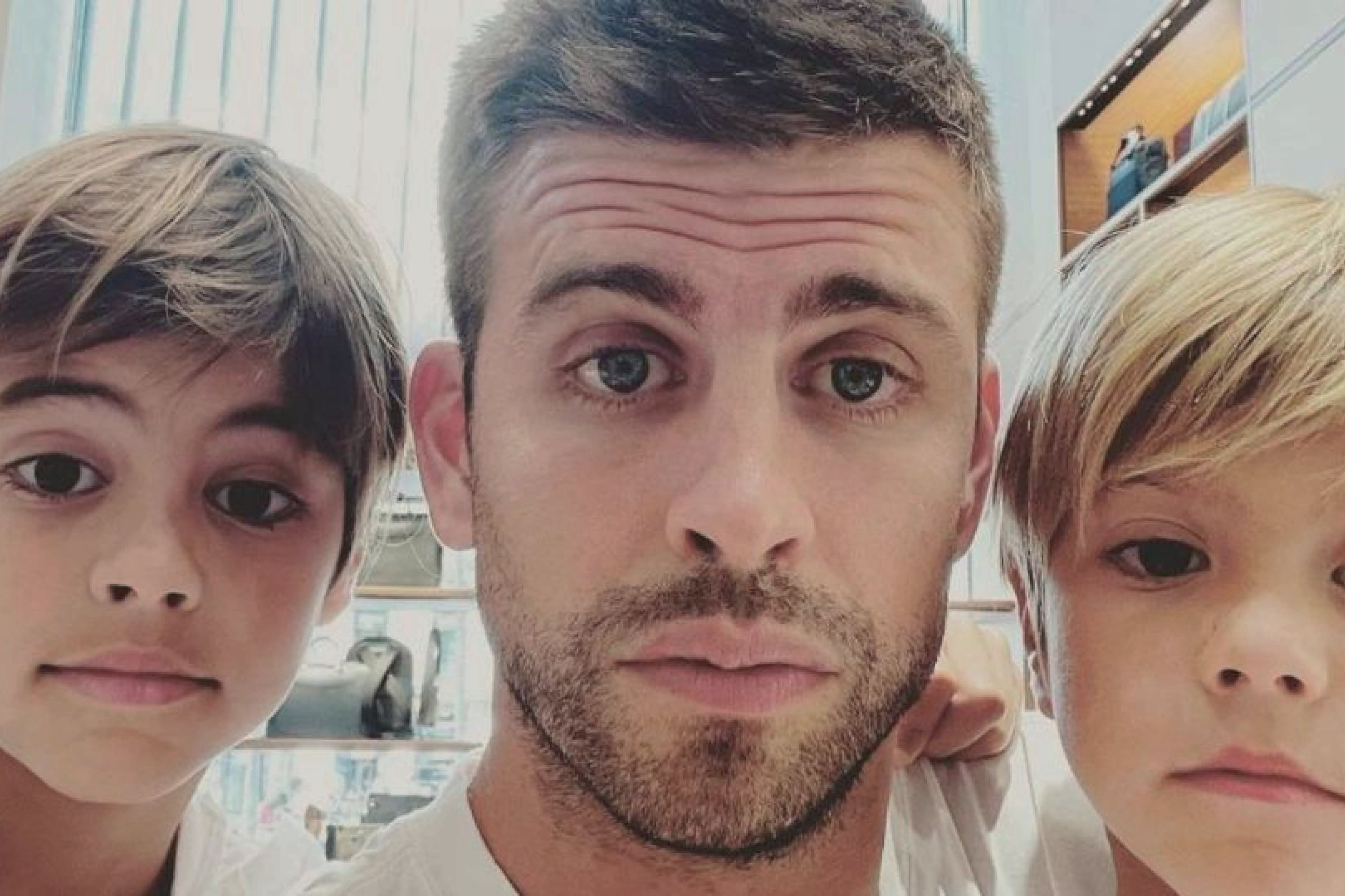 Shakira y Gerard Piqué tiene dos hijos en común: Milan y Sasha (Foto: Gerard Piqué/ Instagram)