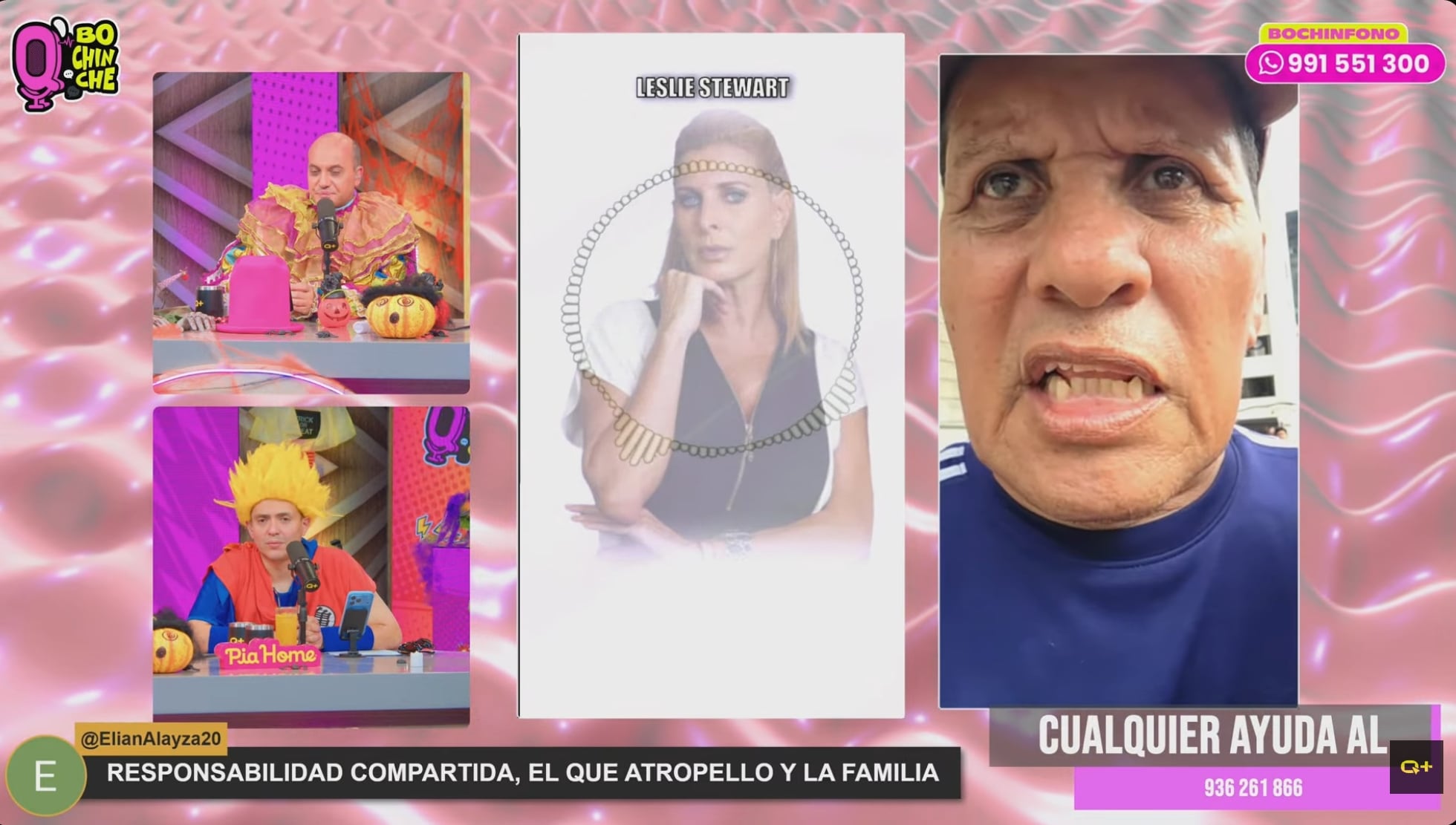 El hombre sostuvo que su familia nunca ha solicitado dinero a Leslie Stewart