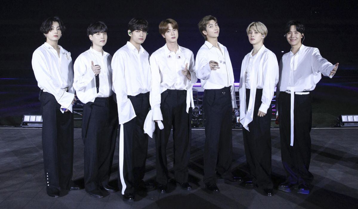 BTS se presenta durante los American Music Awards 2020 en el Microsoft Theatre el 22 de noviembre de 2020 en Los Ángeles (Foto: American Broadcasting Companies, Inc. / ABC / AFP)