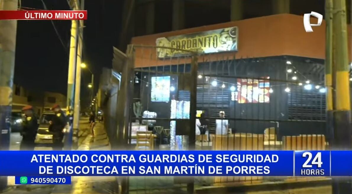 Sicarios atacan discoteca en San Martín de Porres.