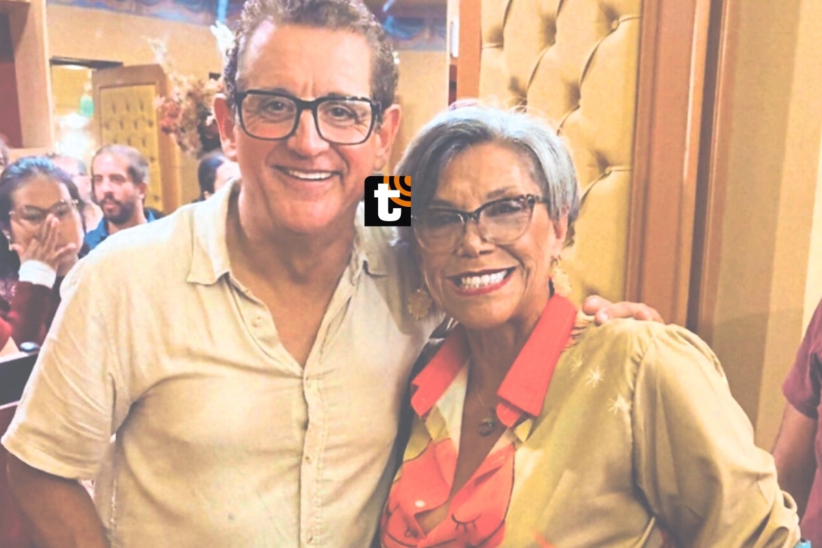 TROME. La actriz destacó el gran talento de su compañero.