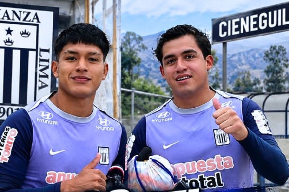 Alianza Lima suma dos jóvenes arqueros a trabajos en Cieneguilla (Foto: @josevarela)
