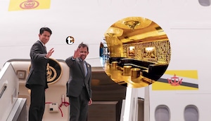 ¡Partió el palacio ‘volador’! Sultán de Brunéi se despidió del Perú tras su participación en APEC