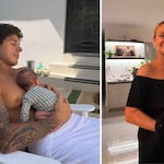 Hugo García comparte tierna foto de su mamá junto a su hijo Koa: “Cuánto soñé este momento”