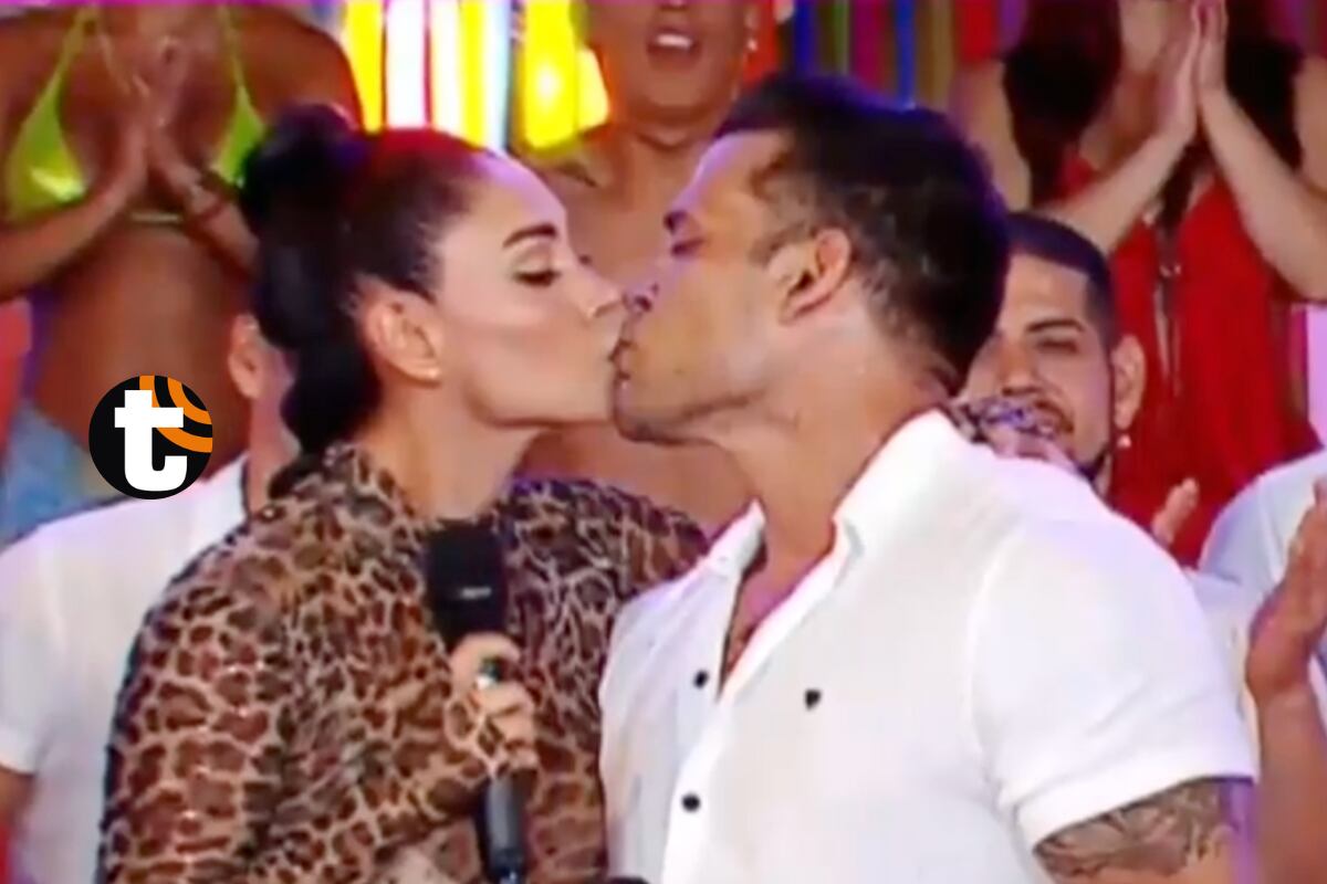 Christian y Pamela Franco en El Reventonazo (Foto: América TV)