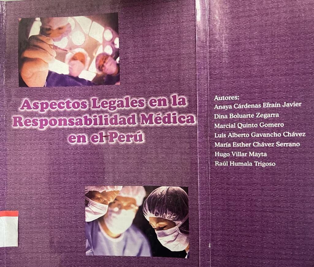 Aspectos legales en la responsabilidad médica en el Perú