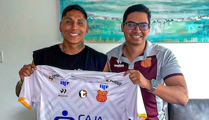 Ruidíaz llegó a Piura y se olvidó de Universitario: “Es lindo cuando el entrenador, presidente y gerente te llaman”