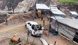 Alerta con la minería ilegal