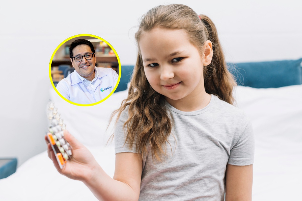 Existen fármacos genéricos que sí pueden ser usados por niños. Foto: Composición Freepik.