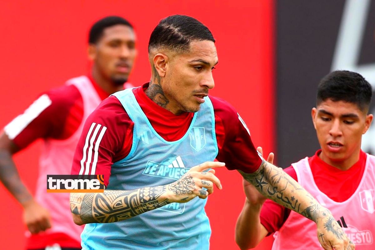 Paolo Guerrero trabajó a todo ritmo en Videna (Foto: GEC)