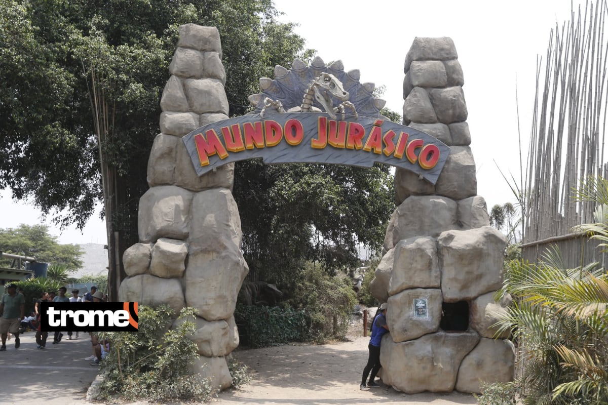 Visitantes podrán recorrer la 'Zona Dino', donde hay 22 figuras animatrónicas de dinosaurios. Foto: Violeta Ayasta