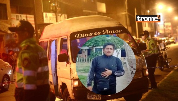 sicarios asesinan a chofer de combi por demorarse en pagar 14 soles a los extorsionadores. Video: Panamericana