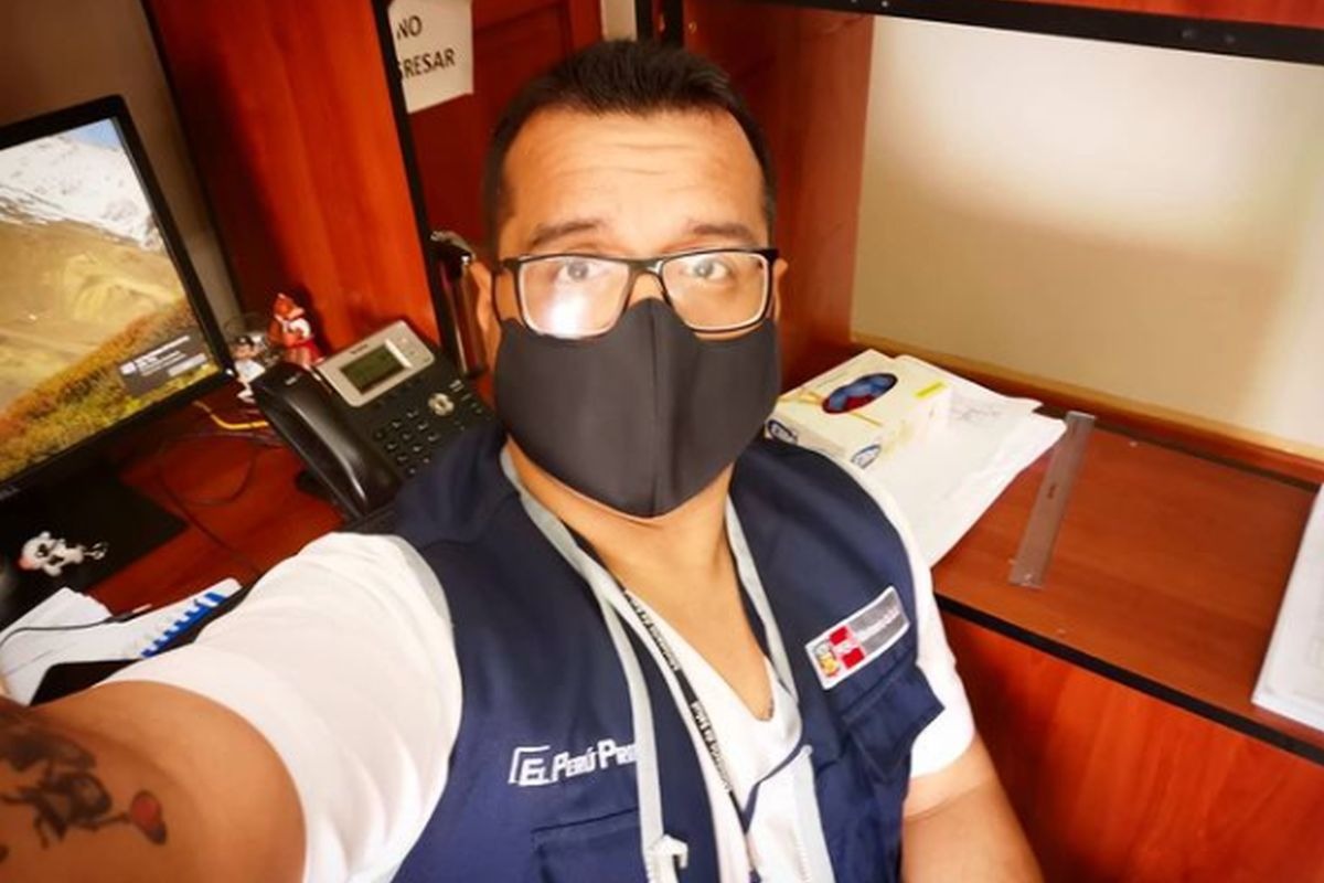 Luis Ramos Correa era bastante activo en redes sociales, donde daba consejos sobre cómo prevenir los contagios de COVID-19. (Instagram)