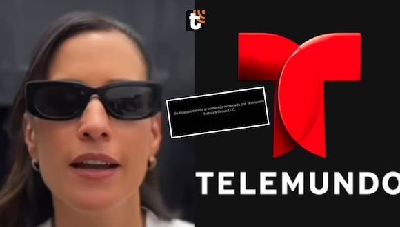 Telemundo reclama a María Pía Copello y le baja su programa de YouTube