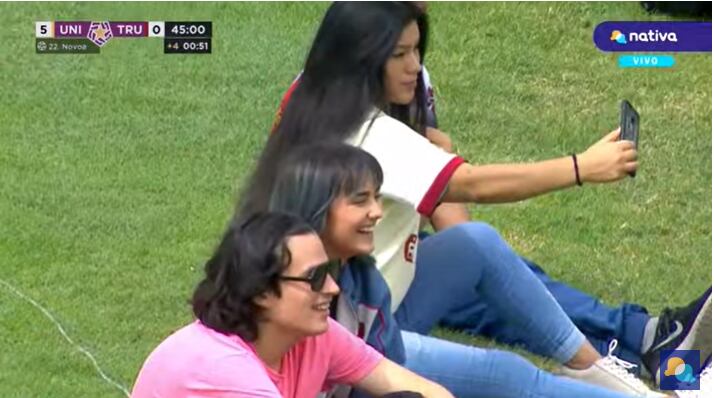 Cindy Novoa clavó un golazo olímpico en la goleada de Universitario 1-0 sobre A. Trujillo. Foto: Captura.