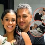 Se casó por civil con su novia Katya Mosquera