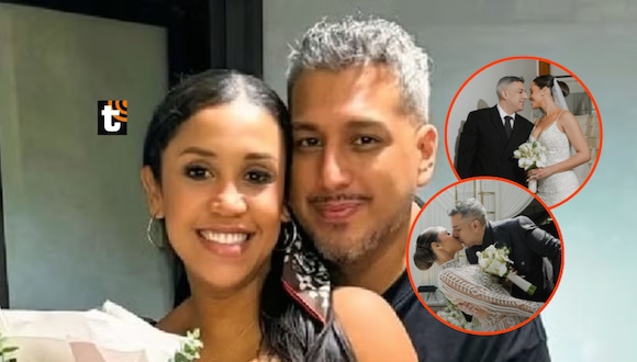 TROME - Ricardo Mendoza se casó con Katya Mosquera en romántica e íntima boda