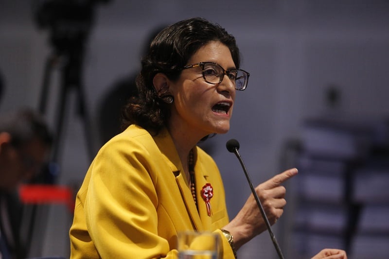 Carmen Velarde resalta la importancia de este convenio entre instituciones.