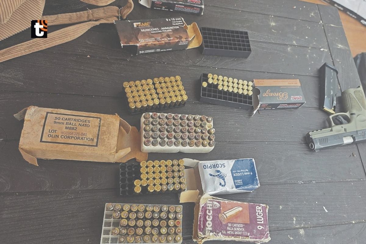 Incautaron armas de fuego y hasta planes de robo.