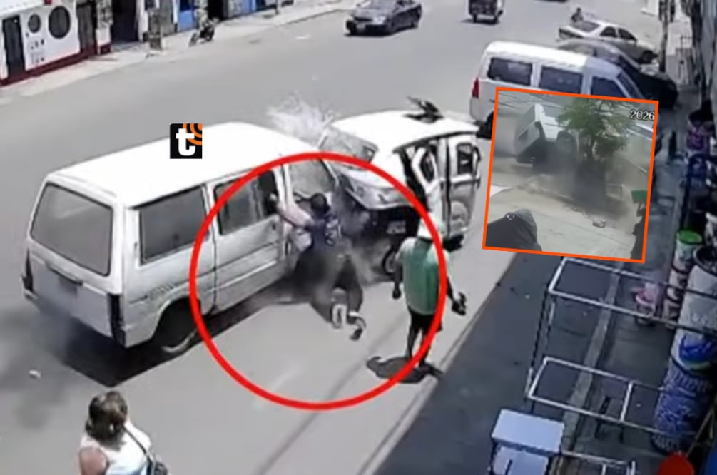 Tres heridos deja combi descontrolada en Chorrillos.