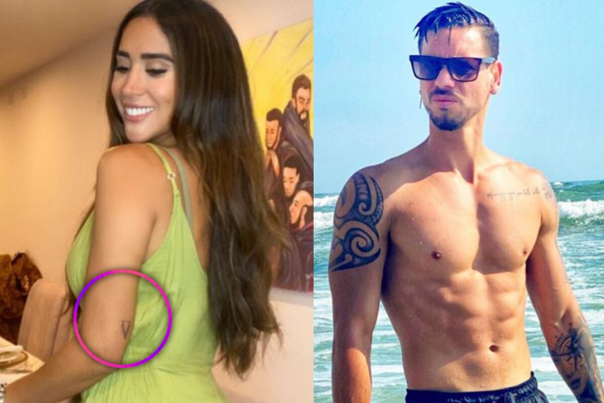 Melissa Paredes se hizo tatuaje de amor con Anthony Aranda