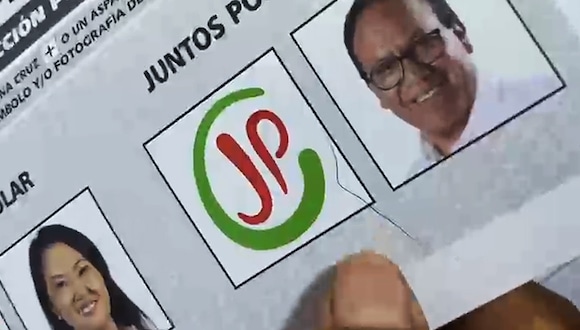 TROME - Denuncian cédulas de votación marcadas de JP en varios distritos de Lima y en Huamanga.