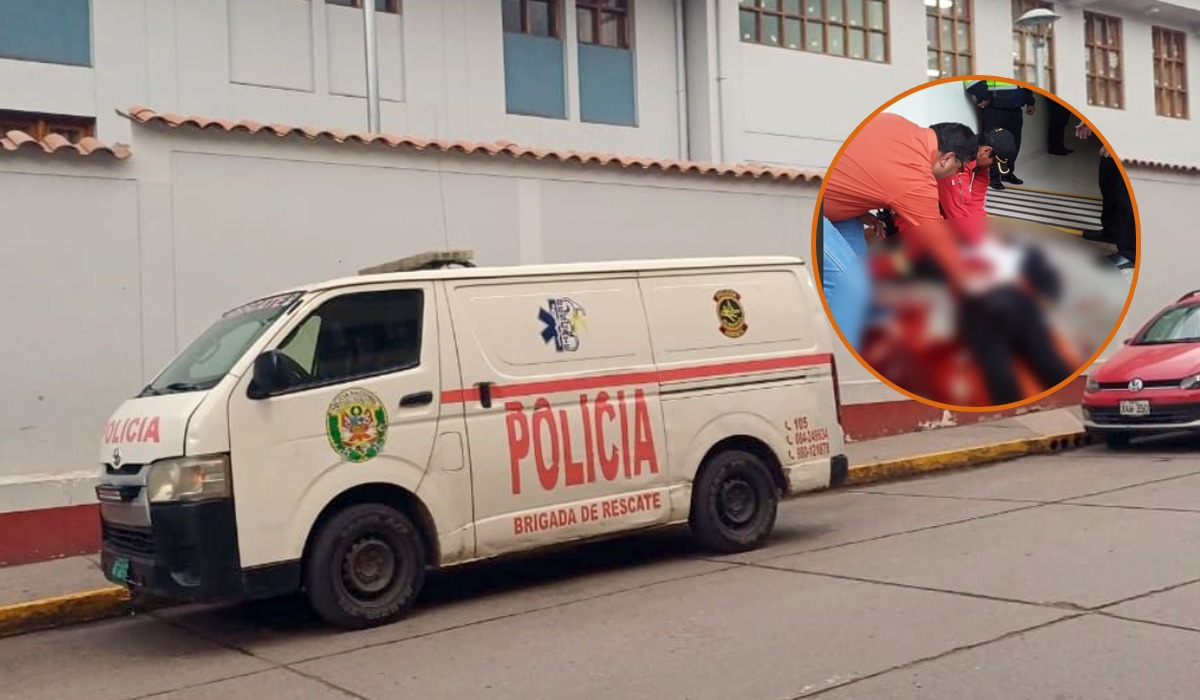 Los médicos certificaron la muerte del joven, probablemente por un shock hipovolémico debido a la pérdida abundante de sangre. Foto: Juan Sequeiros