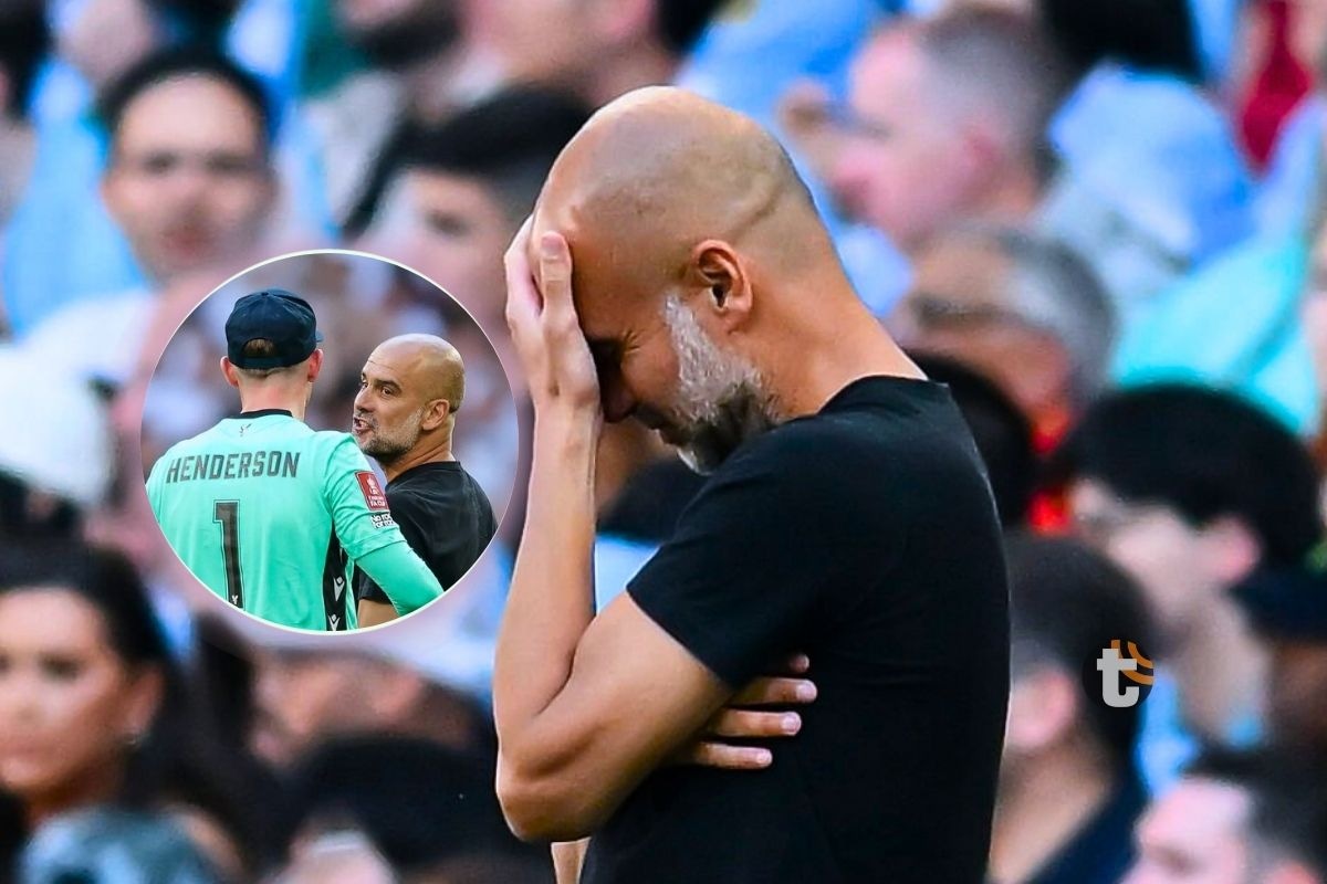 Diario de Inglaterra relevó reproche de Guardiola a golero de Crystal Palace (Foto: AP)