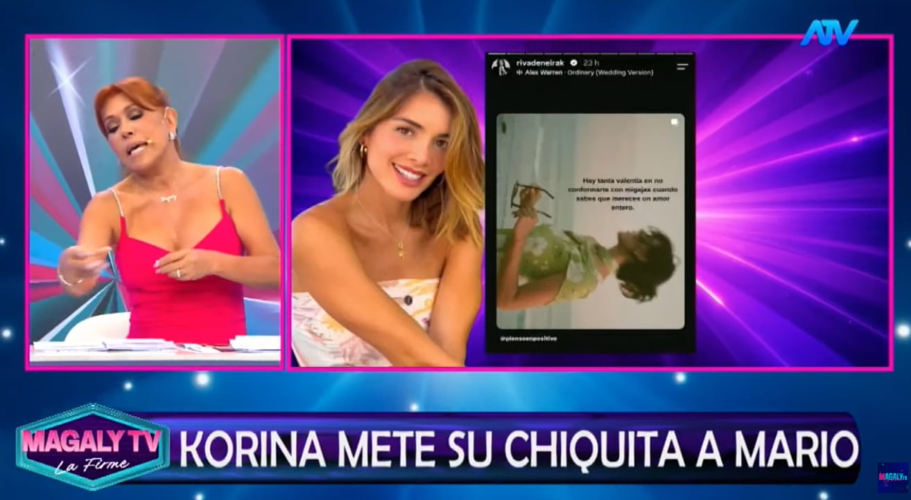 Korina Rivadeneira impacta con potente post tras ruptura con Mario Hart.