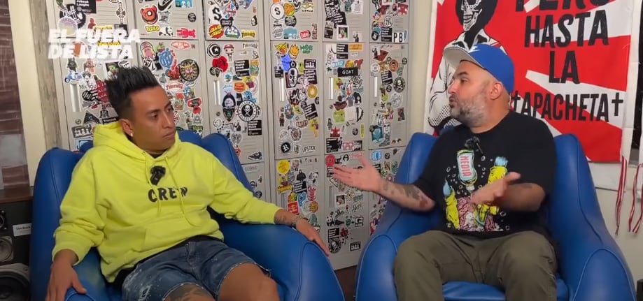 'Mago Plomo' y Christian Cueva en entrevista