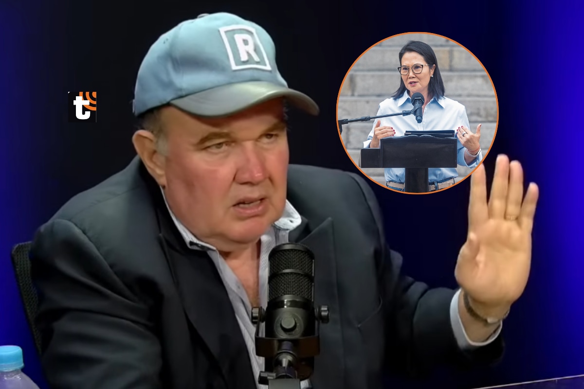 López Aliaga dice que Keiko Fujimori es presidenta por su apoyo.