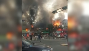 Santa Anita: Reportan fuerte incendio en taller de pirotécnicos a solo unas horas del Año Nuevo