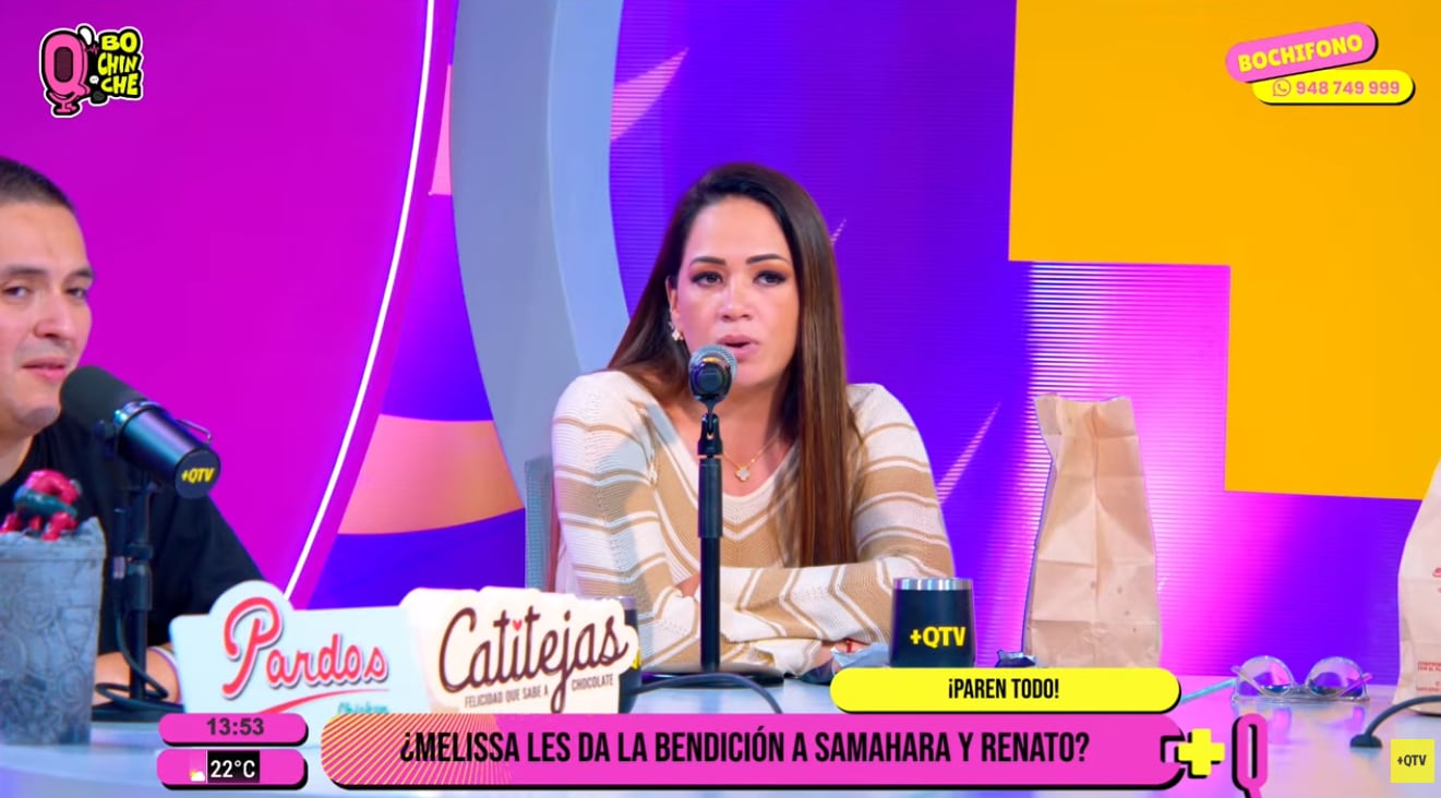Melissa habla sobre Youna y Samahara.