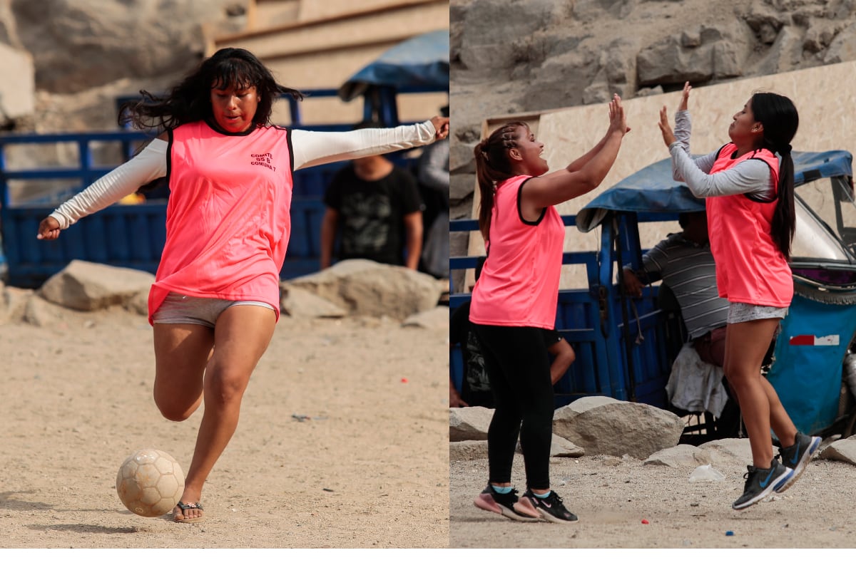 Los fines de semana tienen campeonatos con los otros clubes aledaños. Foto: Lenin Tadeo.