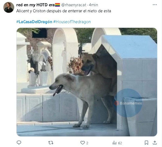 No pararás de reir con los mejores memes de House of the Dragon 2x02