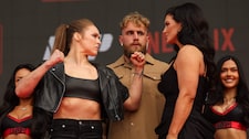 Ronda Rousey arremete contra UFC durante presentación de la ‘Pelea más grande’ de las MMA contra Gina Carano