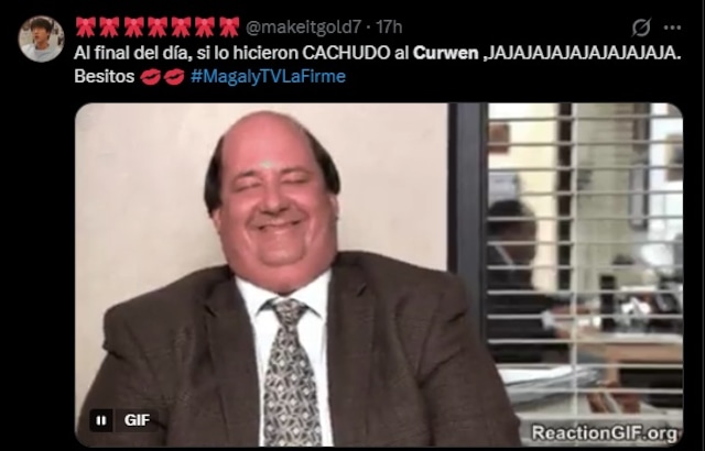 Usuarios compartieron memes del ampay de la novia de Curwen. (Redes sociales)