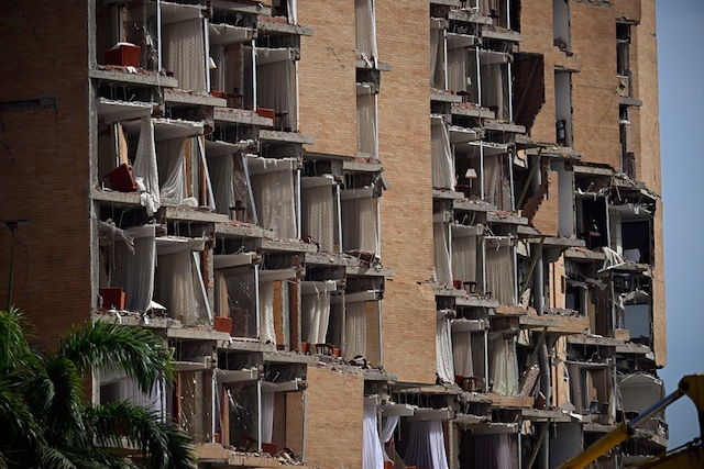 Imágenes del terremoto en Venezuela. Foto: Federico PARRA / AFP