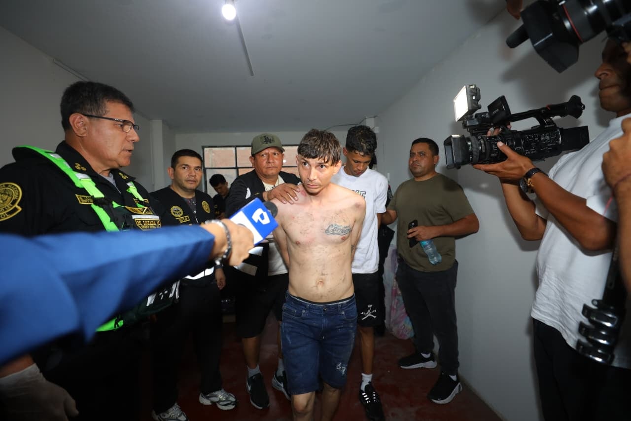 Maleantes serán investigados por policías de la Dirincri. (Fotos: Antonio Melgarejo/ @photo.gec)