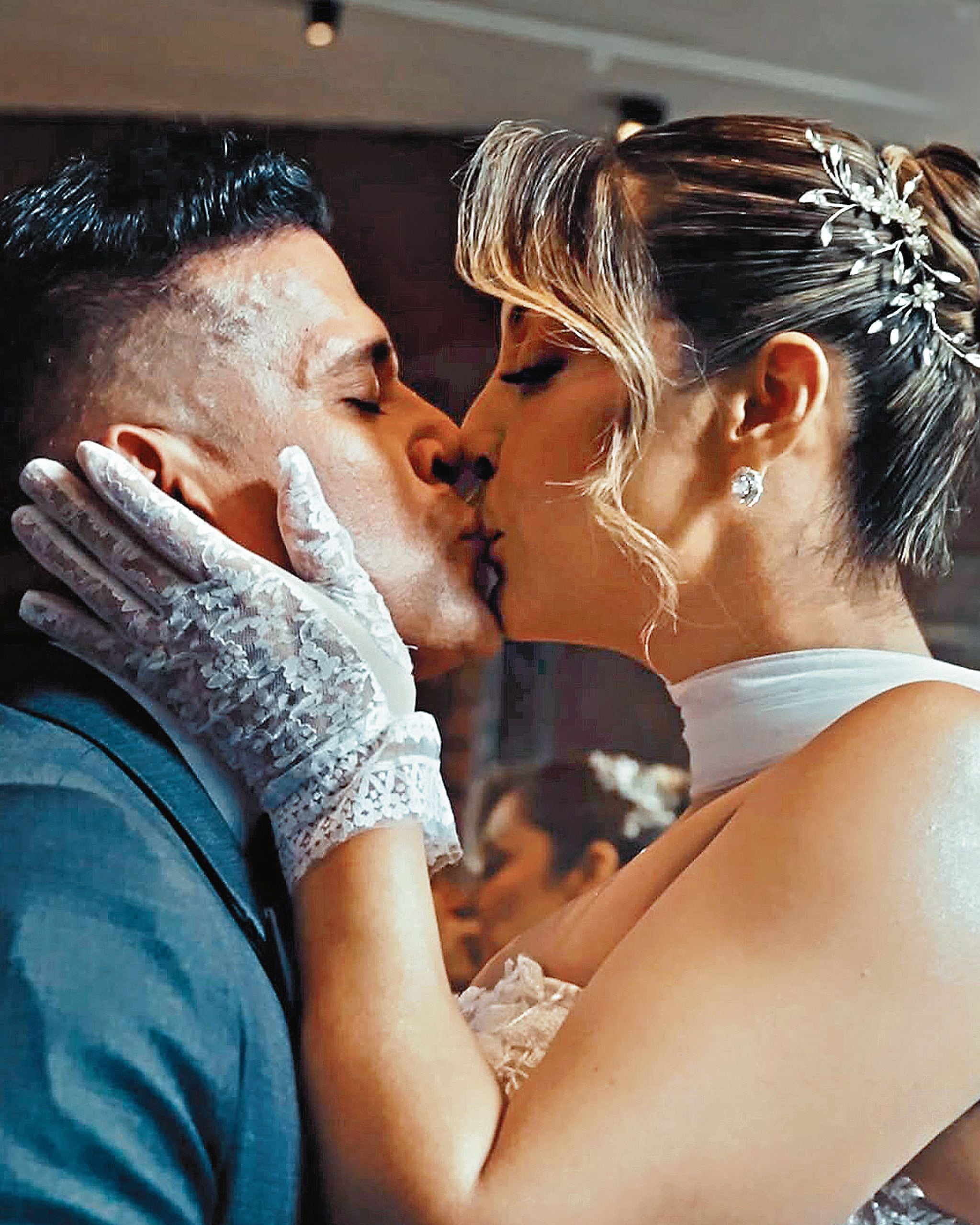 Karla Tarazona se casó con Christian Domínguez