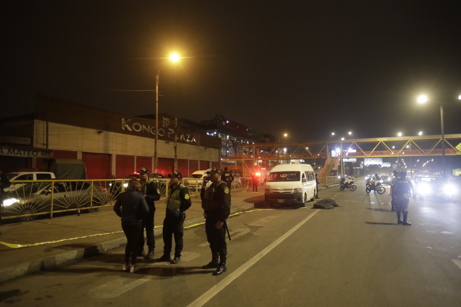 Homicidio ocurrió en el kilómetro 10.5 de la Panamericana sur, San Juan de Miraflores. (Fotos: César Grados / Diario Trome)
